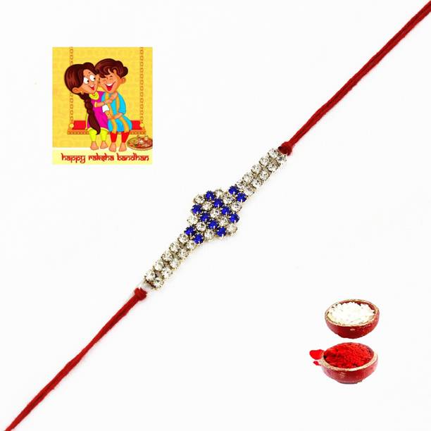 PDR Poonam Designer Rakhi Designer Poonam_D_C1_139-ShopsyA Assorted Rakhi  Set