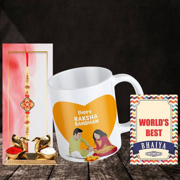 Religious 23RK_MP_MG_1152 Mauli Thread Mug Set by Poorak