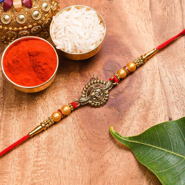 Poorak Religious RK24-CR-1Y-107 Assorted Rakhi  Set