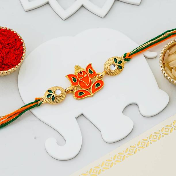 eCraftIndia Religious D1872 Assorted Rakhi  Set