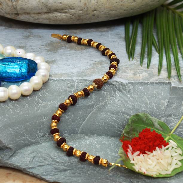 PDR Poonam Designer Rakhi Designer Poonam_D_C1_716-ShopsyA Assorted Rakhi  Set