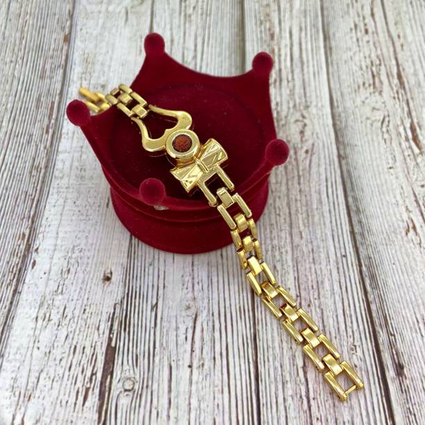 Devora Bracelet FST06 Gold Finish Rakhi  Set