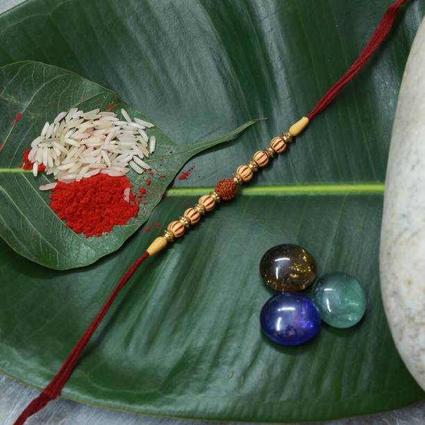 PDR Poonam Designer Rakhi Designer Poonam_D_C1_830-ShopsyA Assorted Rakhi  Set