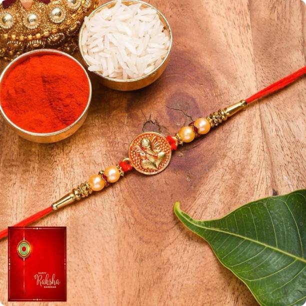 Poorak Religious RK24_MB_PK1_1Y_110 Assorted Rakhi  Set