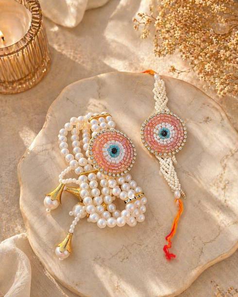 CTW Bhaiya Bhabhi R-38 Kundan Lumba  Set