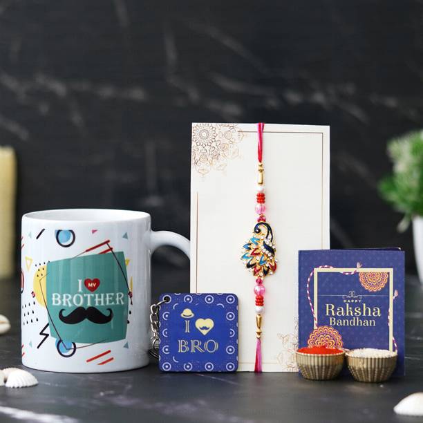 ड्रीमिका डिजाइनर DRM-Rakhi-516 मौली थ्रेड सेट