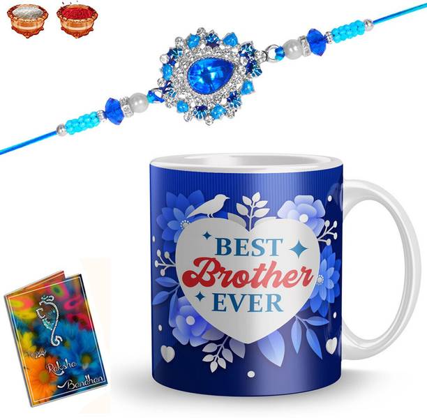 Kalpasakhi Rakhi Designer R-116-KA Mauli Thread Rakhi  Set