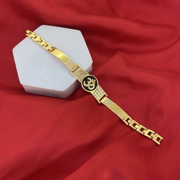 Devora Bracelet FST24 Gold Finish Rakhi, Bracelet  Set
