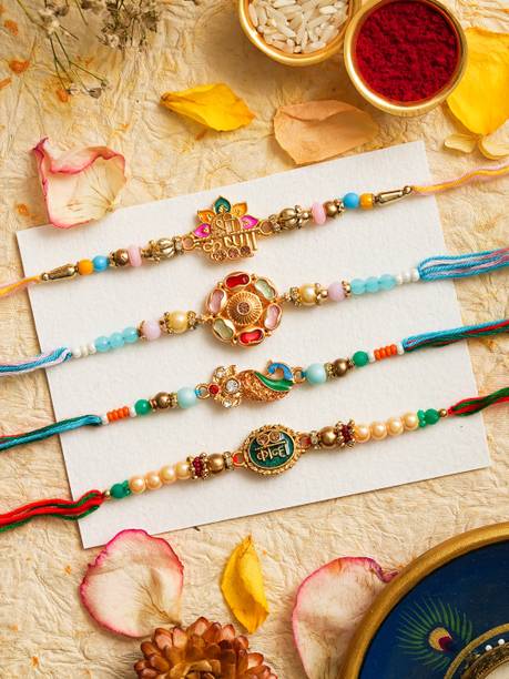 Religious Rakhi For Brother Assorted Rakhi by Poorak
