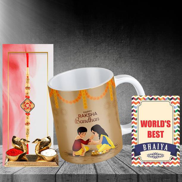 Religious 23RK_MP_MG_1159 Mauli Thread Mug Set by Poorak