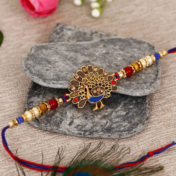 eCraftIndia Designer Rakhi Assorted Rakhi Set