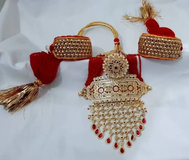 parth fancy artificial Pendant, Earrings, Bracelet  Set