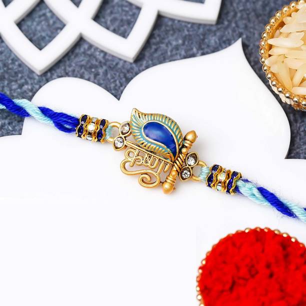 eCraftIndia Religious Rakhi Mirth Assorted Rakhi  Set