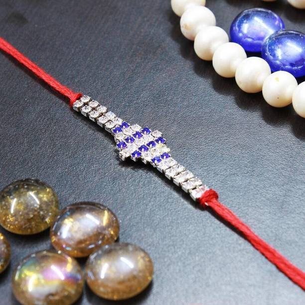 PDR Poonam Designer Rakhi Designer Poonam_D_C1_858-ShopsyA Assorted Rakhi  Set