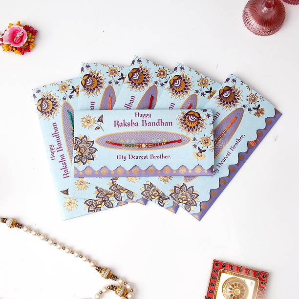 ARCHIES Thread Happy Rakshabandhan My Brother Rakhi Mailer Assorted Rakhi  Set