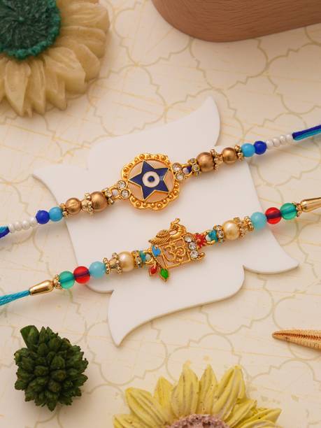 Religious Rakhi For Brother Assorted Rakhi by Poorak