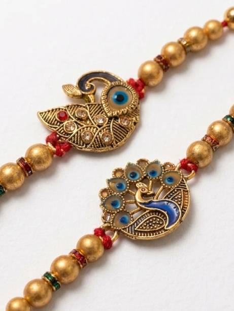 Thread RK-FL-1009 Mauli Thread Rakhi  Set