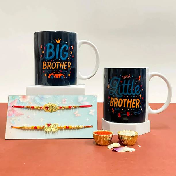 Home Delight Designer Mugcombo-BigLil-01 Assorted Mug  Set
