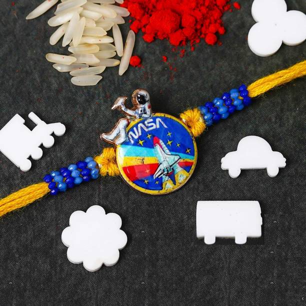 eCraftIndia Kids D1719 Assorted Rakhi  Set