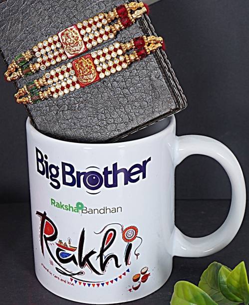 मितांश डिजाइनर 4008-Rakhi मौली थ्रेड  सेट