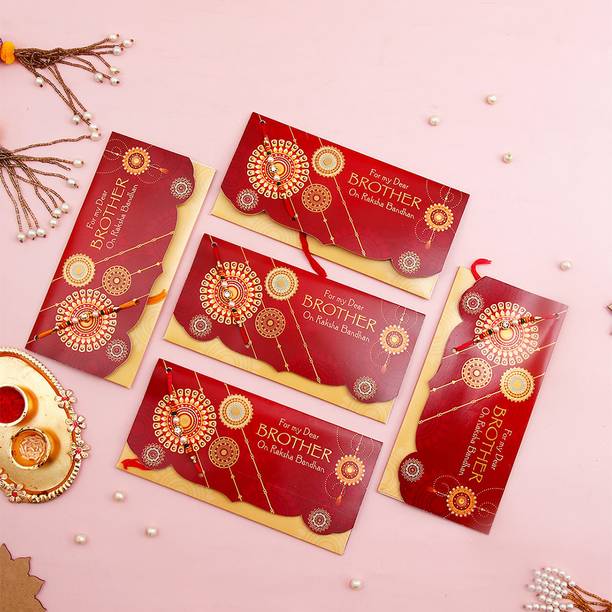ARCHIES Thread For My Brother On Rakshabandhan Rakhi Mailer Assorted Rakhi  Set