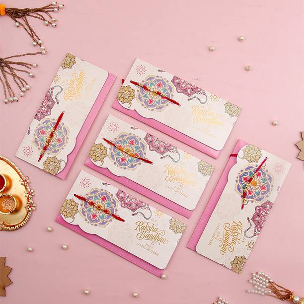 ARCHIES Thread On A Rakshabandhan For My Brother Rakhi Mailer Assorted Rakhi  Set