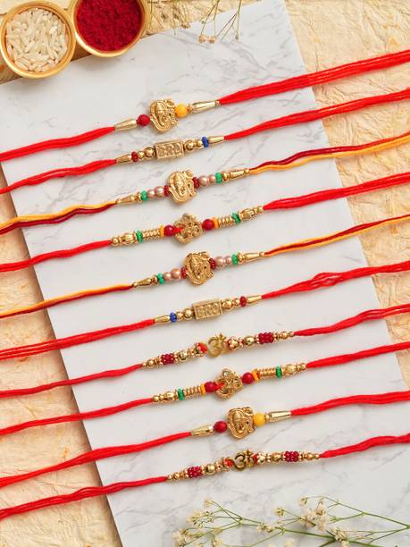 Religious Rakhi For Brother Assorted Rakhi by Poorak