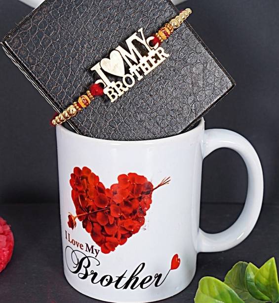 The Youth Fashion Designer Rakhi Gift For Brother| Mug & Rakhi Combo Set| 4026 Mauli Thread Rakhi, Mug Set