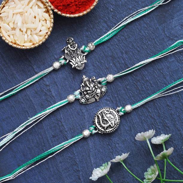 eCraftIndia Designer D1476 Assorted Rakhi  Set