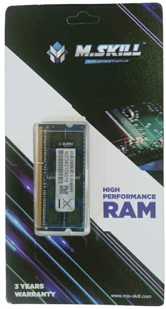 MSKILL DDR3 DDR3 4 GB PC (M.SKILL 4GB DDR3 Laptop 1333M...