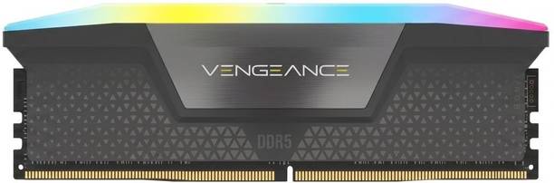Corsair VENGEANCE RGB DDR5 DDR5 16 GB (Single Channel) PC DRAM (VENGEANCE RGB 16GB (1x16GB) DDR5 DRAM)