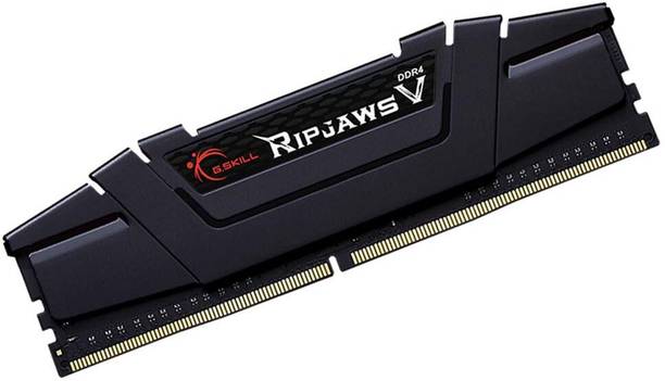 gskill Ripjaws DDR4 16 GB (Single Channel) PC DDR4 SDRAM (Ripjaws V 16GB DDR4 3200MHz CL16 1.35V Desktop RAM F4-3200C16S-16GVK)
