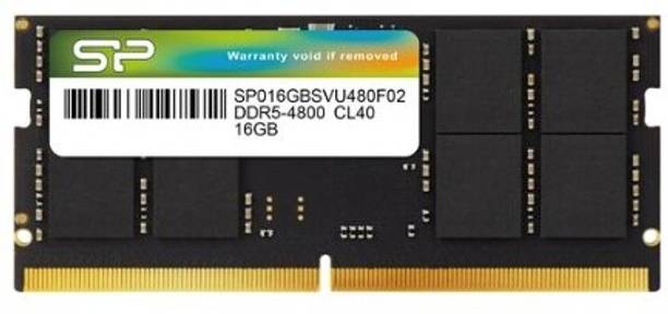 Silicon Power DDR5 SODIMM DDR5 16 GB (Single Channel) Laptop (SP016GBSVU480F02)