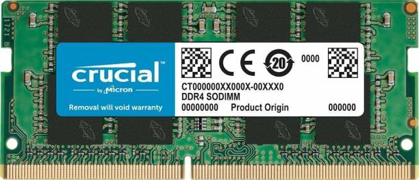 Crucial 3200 DDR4 16 GB (Single Channel) Laptop SDRAM (CB16GS3200) or (CT16G4SFRA32A)