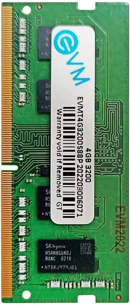 EVM T4G3200S88P DDR4 4 GB Laptop DDR4 (EVMT4G3200S88P)