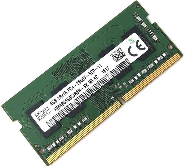 Sk Hynix Laptop RAM DDR4 4 GB (Single Channel) Laptop S...