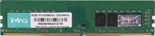 IRVINE 3200 DDR4 8 GB (Dual Channel) PC UDIMM (Desktop Ram)