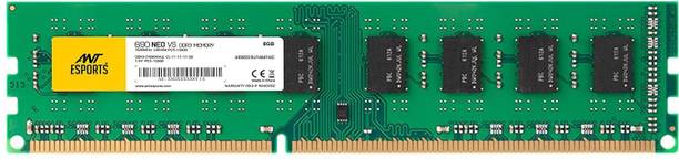 Ant Esports 8GB DDR3 DESKTOP RAM 1600 Mhz SUPPORT ALL BRAND H61 CHIPSET MOTHER BORAD DDR3 8 GB (Single Channel) PC SDRAM (DOUBLE SIDE 8*2=16 IC)