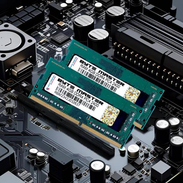 BYTE MASTER DDR4 DDR4 4 GB (Dual Channel) Laptop (RAM 4...