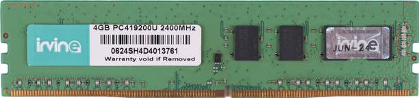 IRVINE 2400 DDR4 4 GB (Dual Channel) PC DIMM (4GB DDR4 ...