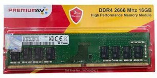 PremiumAV Desktop DDR4 16 GB (Dual Channel) PC (MST-1868)