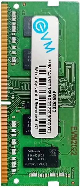 EVM T4G3200S88P DDR4 4 GB Laptop DDR4 (EVMT4G3200S88P)