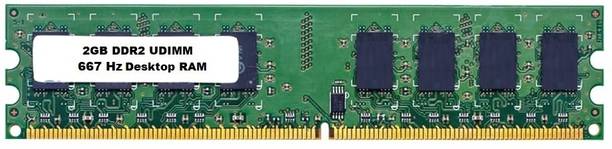 ZRTOZIX Desktop RAM 667MHz for PC , Server DDR2 2 GB PC, Server (2GBD2UDIM-667)
