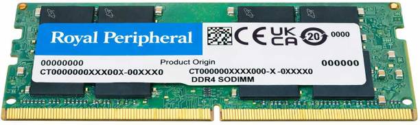 ROYAL PERIPHERAL RP-3200 DDR4 32 GB (Single Channel) Laptop (RAM 32GB DDR4 3200MHz CL22 Laptop Memory)