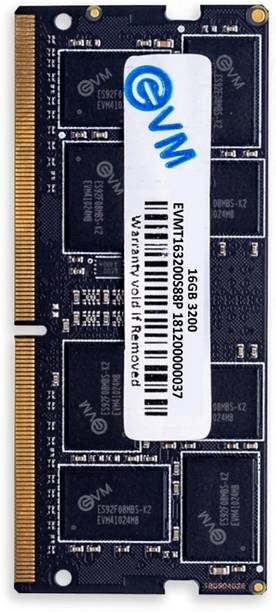 EVM SODIMM DDR4 16 GB Laptop (16GB DDR4 Laptop RAM 3200MHz)