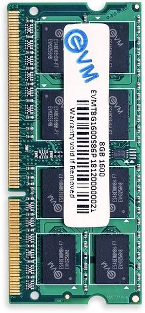 EVM Laptop RAM DDR3 8 GB Laptop DDR3 (EVMT8G1600S86P)