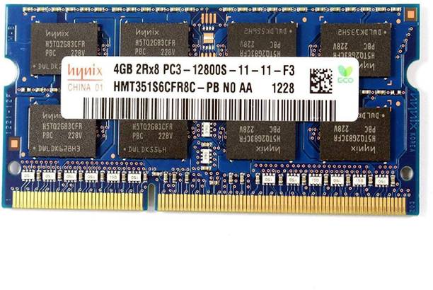 Hynix HYNIX DDR3 4 GB (Dual Channel) Laptop (DDR3 1600MHZ (HMT351S6CFR8C-PB))