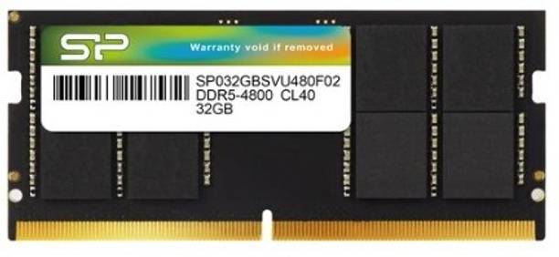 Silicon Power DDR5 SODIMM DDR5 32 GB (Single Channel) Laptop (SP032GBSVU480F02)