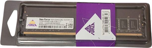Anjaneya NMUD440D82-3200EA10 DDR4 4 GB (Dual Channel) PC (DDR4 4GB 3200MHz CL22 UDIMM Desktop Memory)
