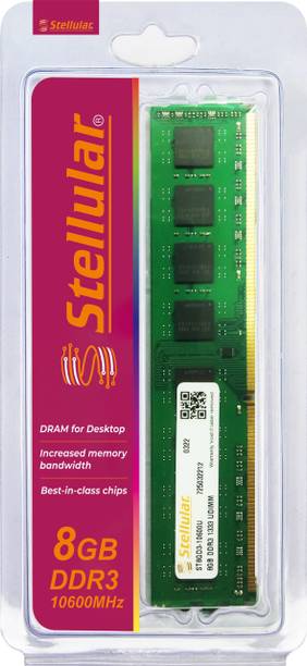 STELLULAR 1333/10600 DDR3 8 GB (Dual Channel) PC DDR3 (...